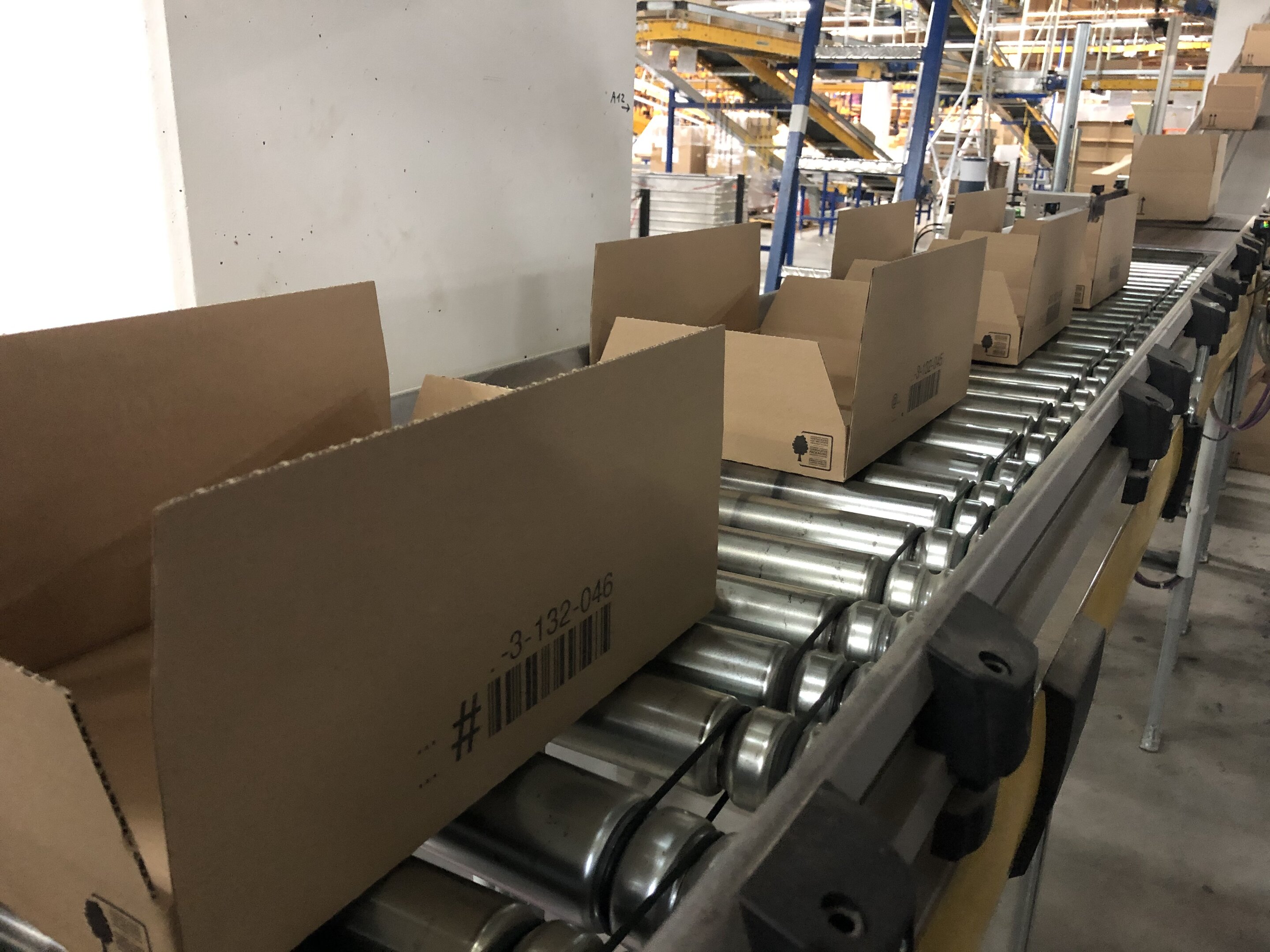 Marcación directa en cajas de cartón
